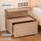 NNEDSZ Artiss Bedside Table 1 Drawer - Pine