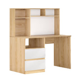 NNEDSZ Artiss Computer Desk Office Study Desks Table Bookshelf Drawer