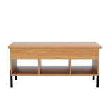 NNEDSZ Artiss Coffee Table Lift-top Oak
