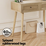 NNEDSZ Artiss Dressing Table Set Rattan Frances