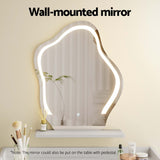 NNEDSZ Artiss Dressing Table Floating LED White Daphne