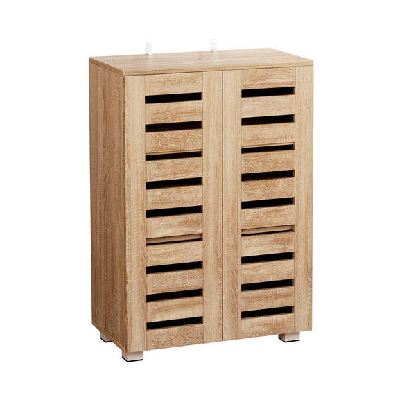 NNEDSZ Shoe Cabinet 20 Pairs 5-tier Wood Alster