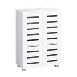 NNEDSZ Shoe Cabinet 20 Pairs 5-tier White Alster