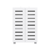 NNEDSZ Shoe Cabinet 20 Pairs 5-tier White Alster