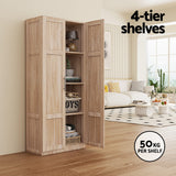 NNEDSZ Artiss Buffet Sideboard Cupboard Cabinet Pantry Organiser Adjustable Shelves