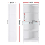 NNEDSZ 2 Door Buffet Sideboard Cupboard Cabinet Pantry White