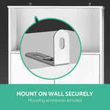 NNEDSZ Artiss Bathroom Cabinet Over the Toilet Storage Shelf