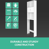NNEDSZ Artiss Bathroom Cabinet Over the Toilet Storage Shelf