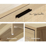 NNEDSZ Artiss TV Cabinet Entertainment Unit 180cm Rattan Cole