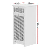 NNEDSZ Laundry Hamper Cabinet Bathroom Storage White Rattan Clothes Basket