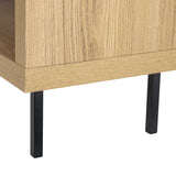 NNEDSZ Entertainment Unit Corner TV Cabinet Storage Shelf Bevis
