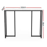 NNEDSZ Console Table Marble Effect Frenisha
