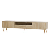 NNEDSZ Entertainment Unit Alex TV Cabinet Storage Drawers 200CM
