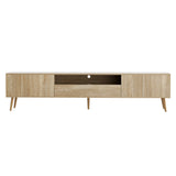 NNEDSZ Entertainment Unit Alex TV Cabinet Storage Drawers 200CM