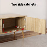NNEDSZ Entertainment Unit Alex TV Cabinet Storage Drawers 200CM