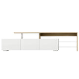 NNEDSZ Artiss TV Cabinet Entertainment Unit 180cm Wood White James