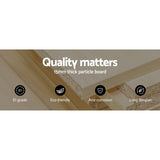 NNEDSZ Artiss TV Cabinet Entertainment Unit 180cm Wood White James