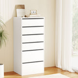 NNEDSZ Artiss 6 Chest of Drawers Dresser Tallboy White