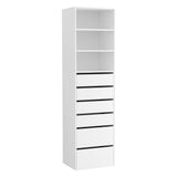 NNEDSZ Artiss 6 Chest of Drawers Tallboy Cabinet White