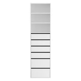 NNEDSZ Artiss 6 Chest of Drawers Tallboy Cabinet White