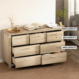 NNEDSZ Artiss 7 Chest of Drawers - MAXI Pine