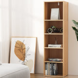 NNEDSZ Bookshelf 5 Tiers MILO Pine