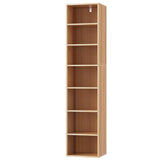 NNEDSZ Bookshelf 7 Tiers MILO Pine