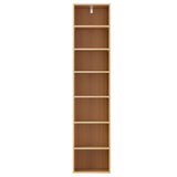 NNEDSZ Bookshelf 7 Tiers MILO Pine