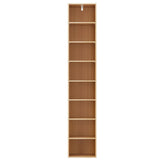 NNEDSZ Artiss Bookshelf 8 Tiers MILO Pine