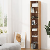 NNEDSZ Artiss Bookshelf 8 Tiers MILO Pine