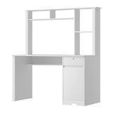 NNEDSZ Artiss Computer Desk Office Study Desks Table Drawer Bookshelf Cabinet