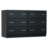 NNEDSZ Artiss 6 Chest of Drawers - VEDA Black