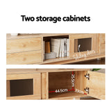 NNEDSZ Artiss TV Cabinet Entertainment Unit Stand Storage Drawer 180CM