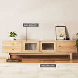 NNEDSZ Artiss TV Cabinet Entertainment Unit Stand Storage Drawer 180CM