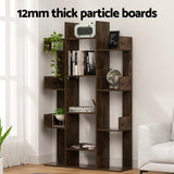 NNEDSZ Artiss Tree-Shaped Bookshelf ROMI Walnut