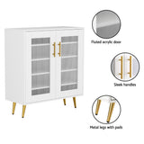NNEDSZ Shoe Rack 5-tier 20 Pairs Storage LED Light