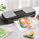 NNEDSZ Food Vacuum Sealer Machine Fresh Storage Auto Seal Slide Cutter 5 Modes