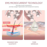NNEOBA Face Lifting Roller – 3D Y-Shape EMS Microcurrent Facial Massager