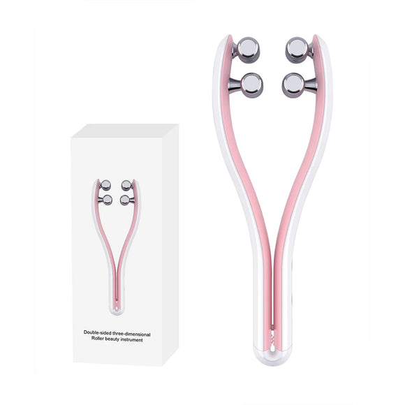 NNEOBA Face Lifting Roller – 3D Y-Shape EMS Microcurrent Facial Massager