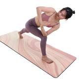 NNETM No-Slip PU Rubber Yoga Mat for Fitness (5mm)