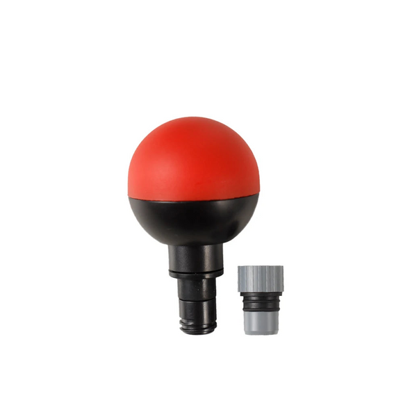 NNEOBA 2pcs Universal Silicone Soft Massage Head 12mm-18mm Caliber Red