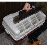 NNEOBA 4-Layer Fishing Barrel Box for Anglers