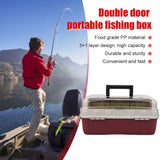 NNEOBA 4-Layer Fishing Barrel Box for Anglers