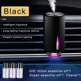NNEOBA Car Air Freshener Aroma Diffuser with 3 Essential Oils