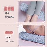 NNEOBA High Density Foam Roller for Muscle Massage Blue, 45×12cm