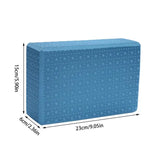NNETM Anti-Slip Foam Yoga Blocks for Gym Training (Blue)