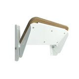 NNEOBA Fold-Up Footrest with Teak and Aluminum Hardware