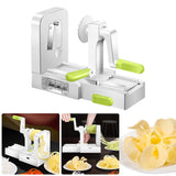 NNEOBA Foldable Vegetable Spiralizer with Extra Blade Box