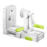 NNEOBA Foldable Vegetable Spiralizer with Extra Blade Box