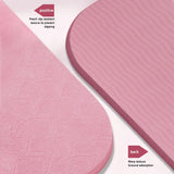 NNEOBA Foldable TPE Yoga Mat for Fitness & Pilates